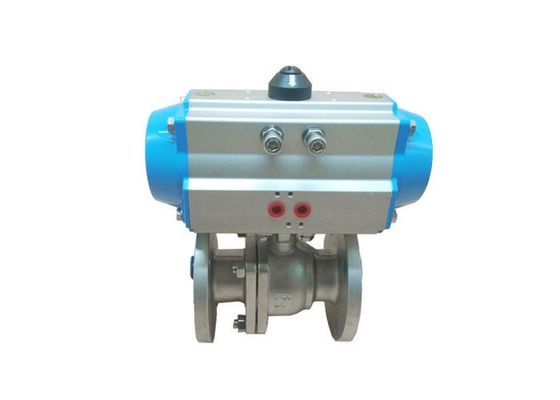 Giá tốt Van truyền động khí nén 150LB, Van bi khí nén CF8 trực tuyến